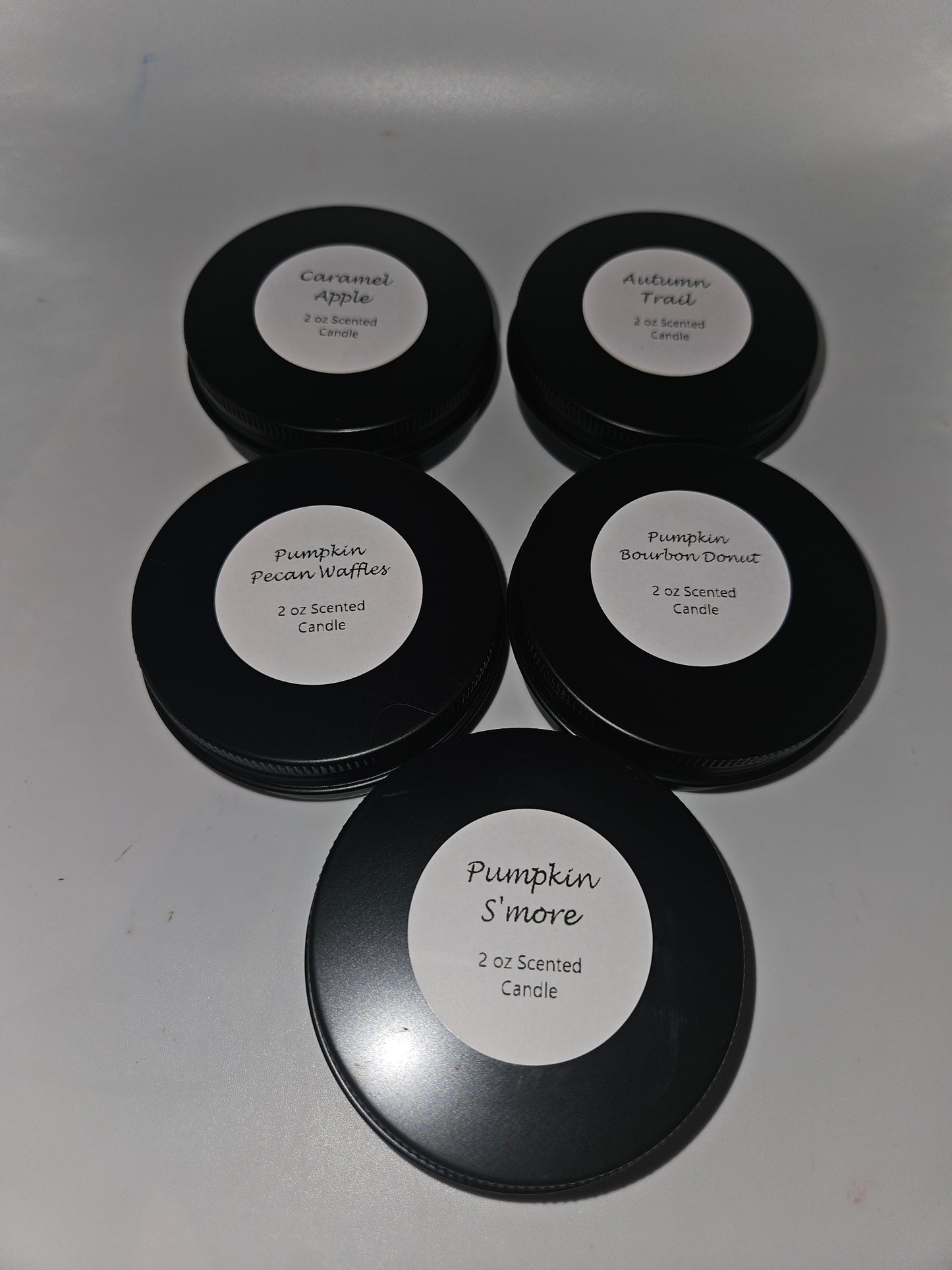 Fall Scented Candle Sample Box 2oz candles