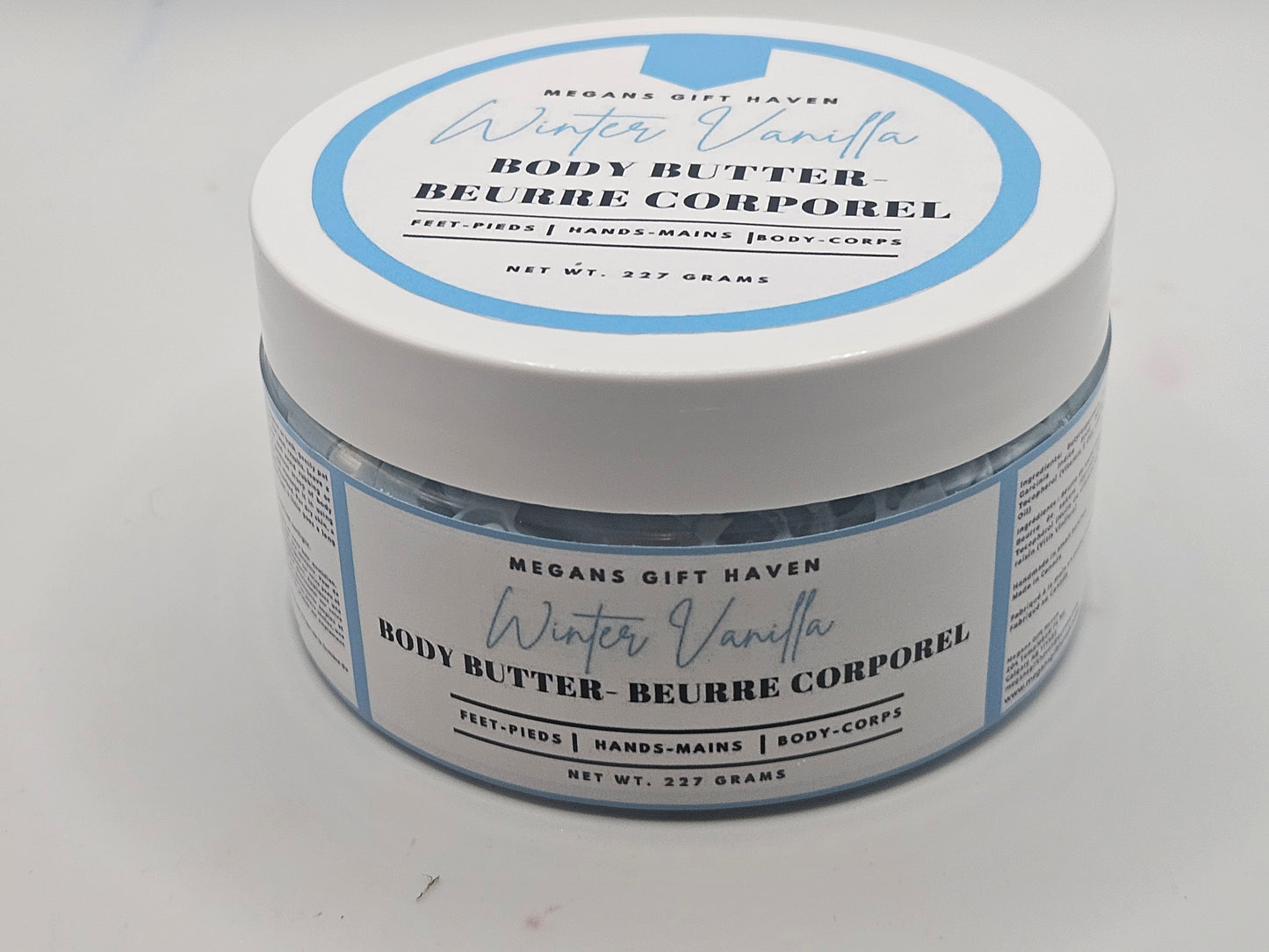 Winter Vanilla Scented Body Butter