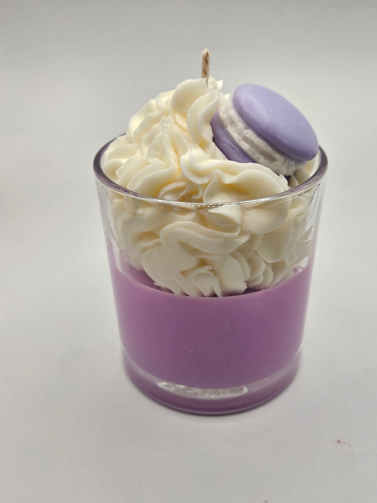 Macaron scented coconut soy wax candle