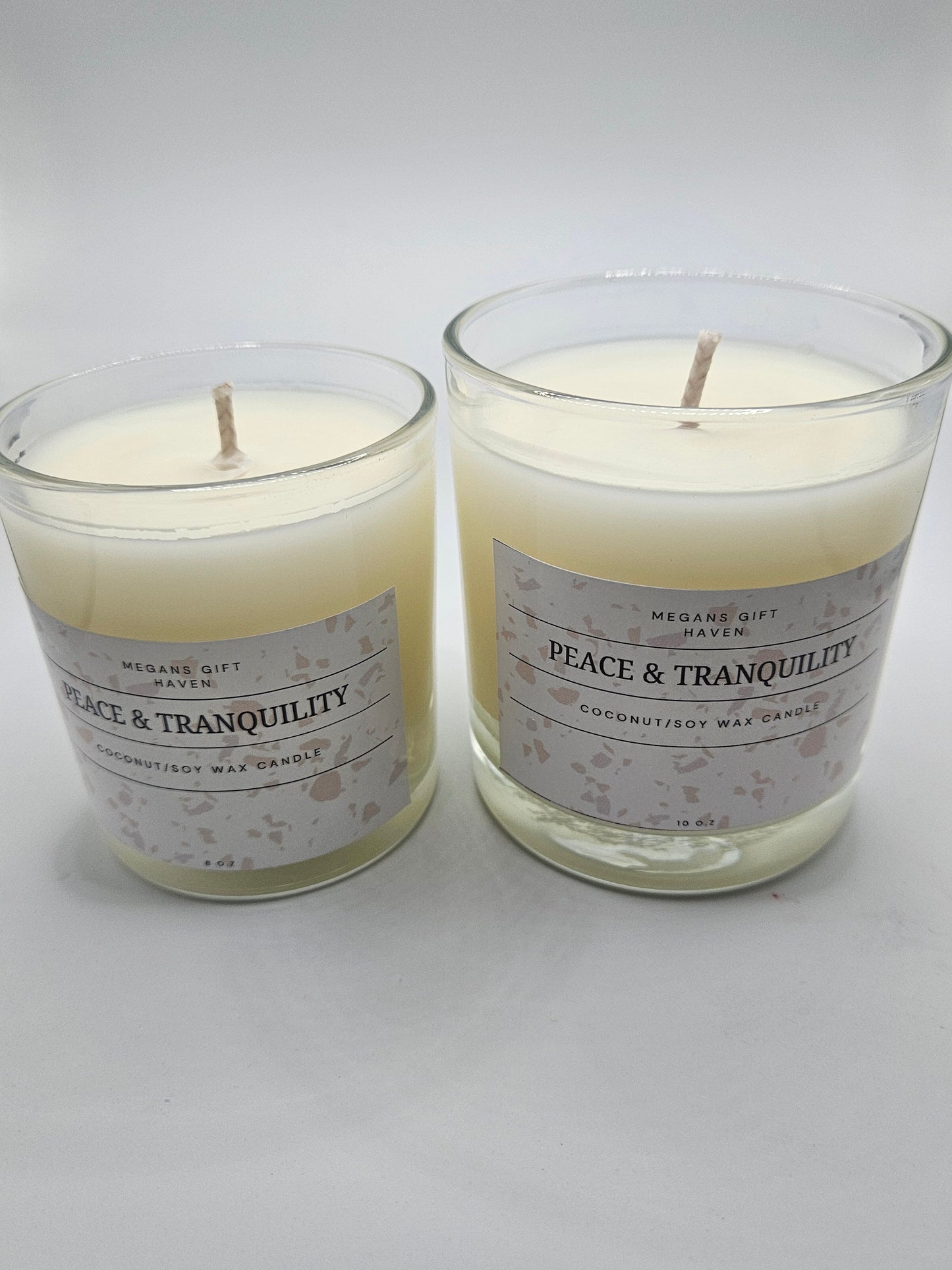 Peace and Tranquility scented candle