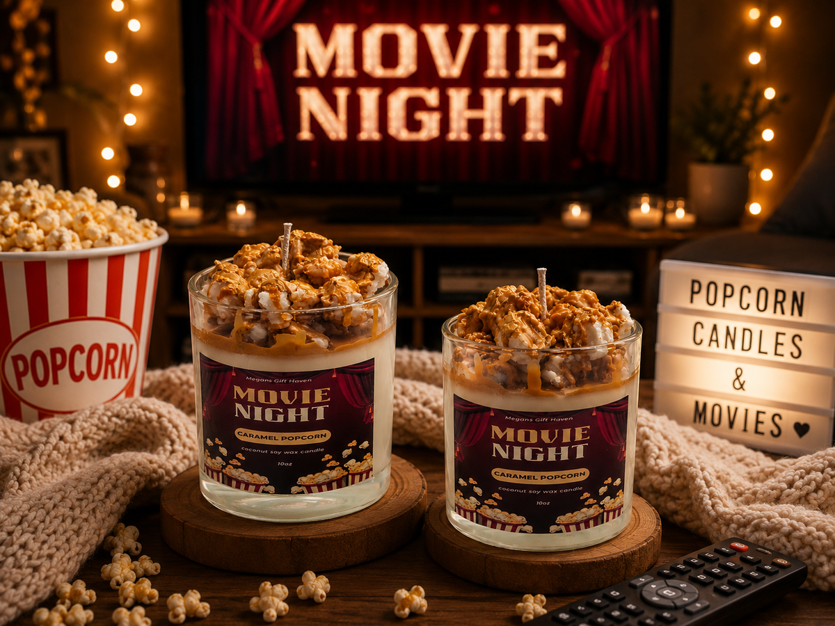 Caramel Popcorn Candle
