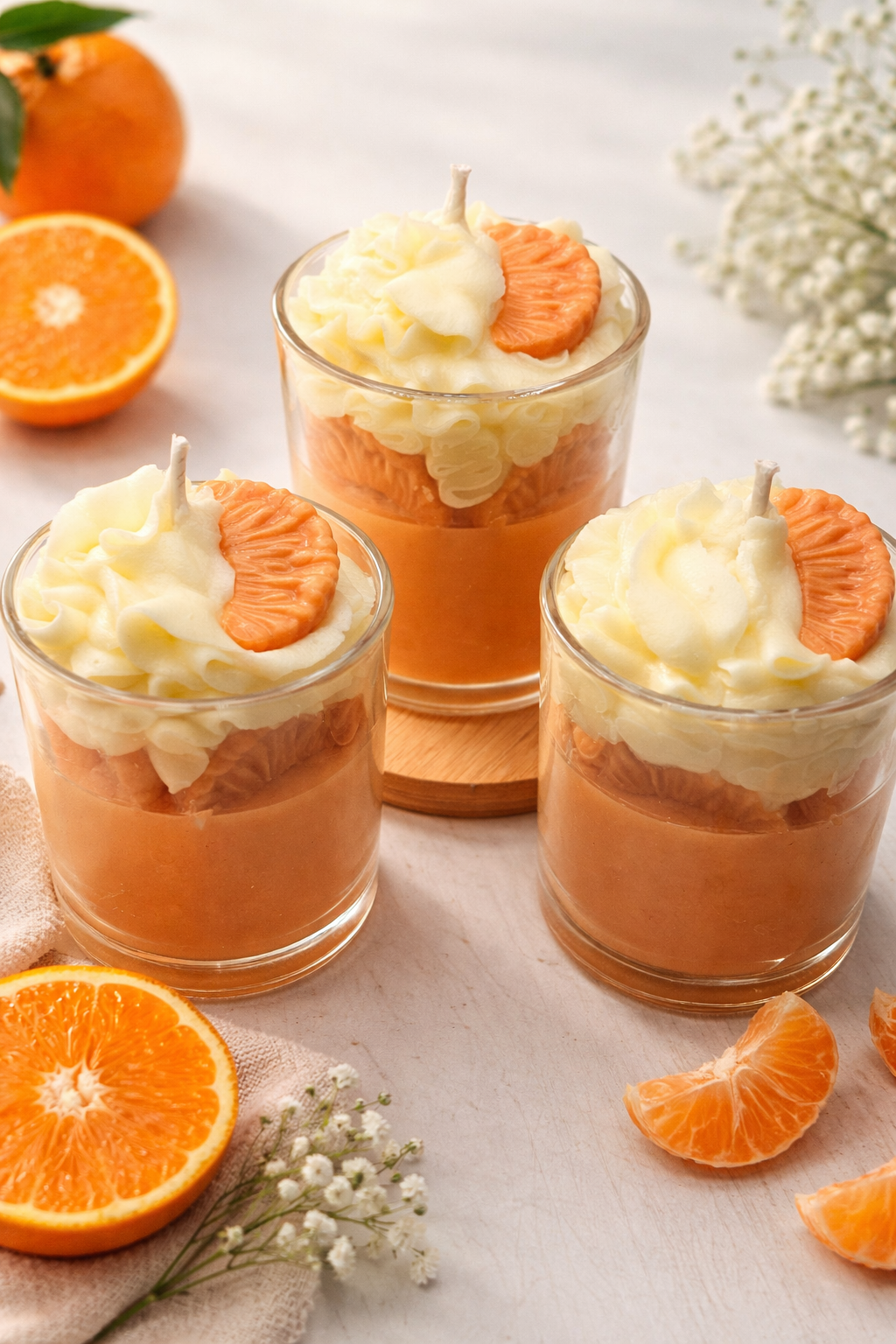 Satsuma Orange scented candle