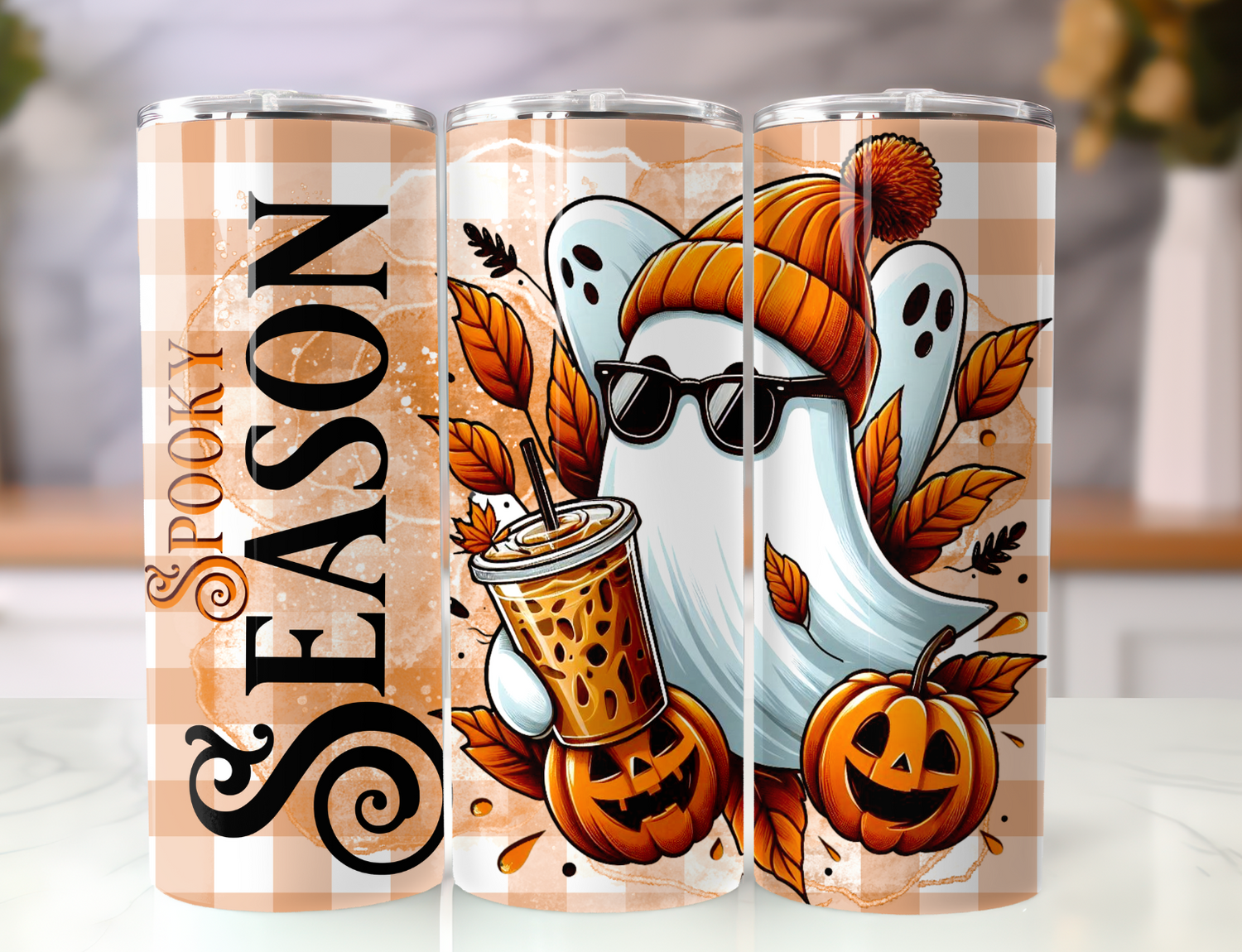 Fall/ Halloween Themed Tumblers and Libby Glasses