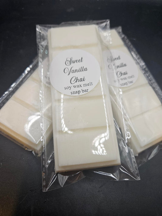 Sweet Vanilla Chai Wax Melt Snap Bar