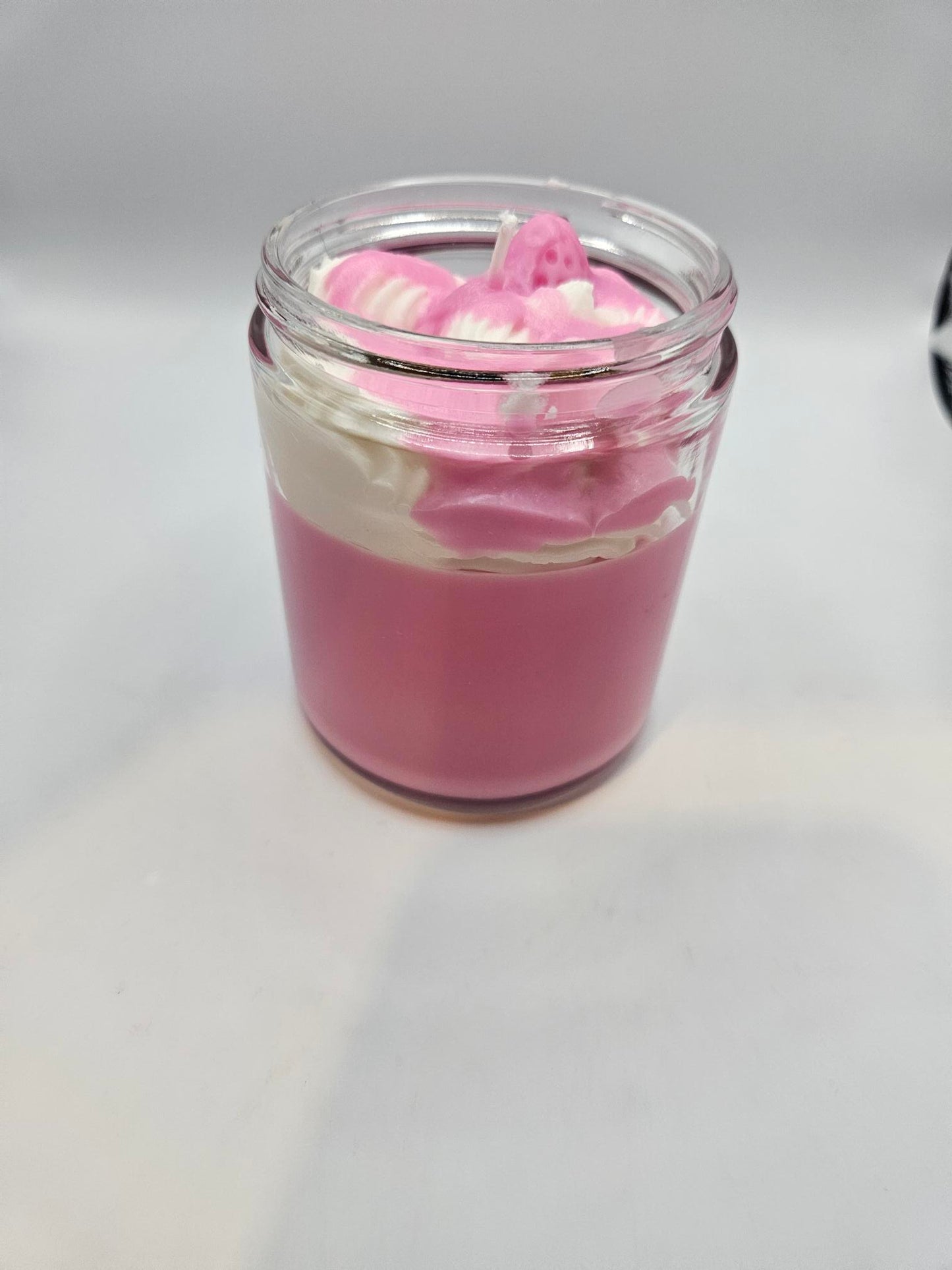 Strawberry Milkshake Scented 8oz Soy Wax Candle