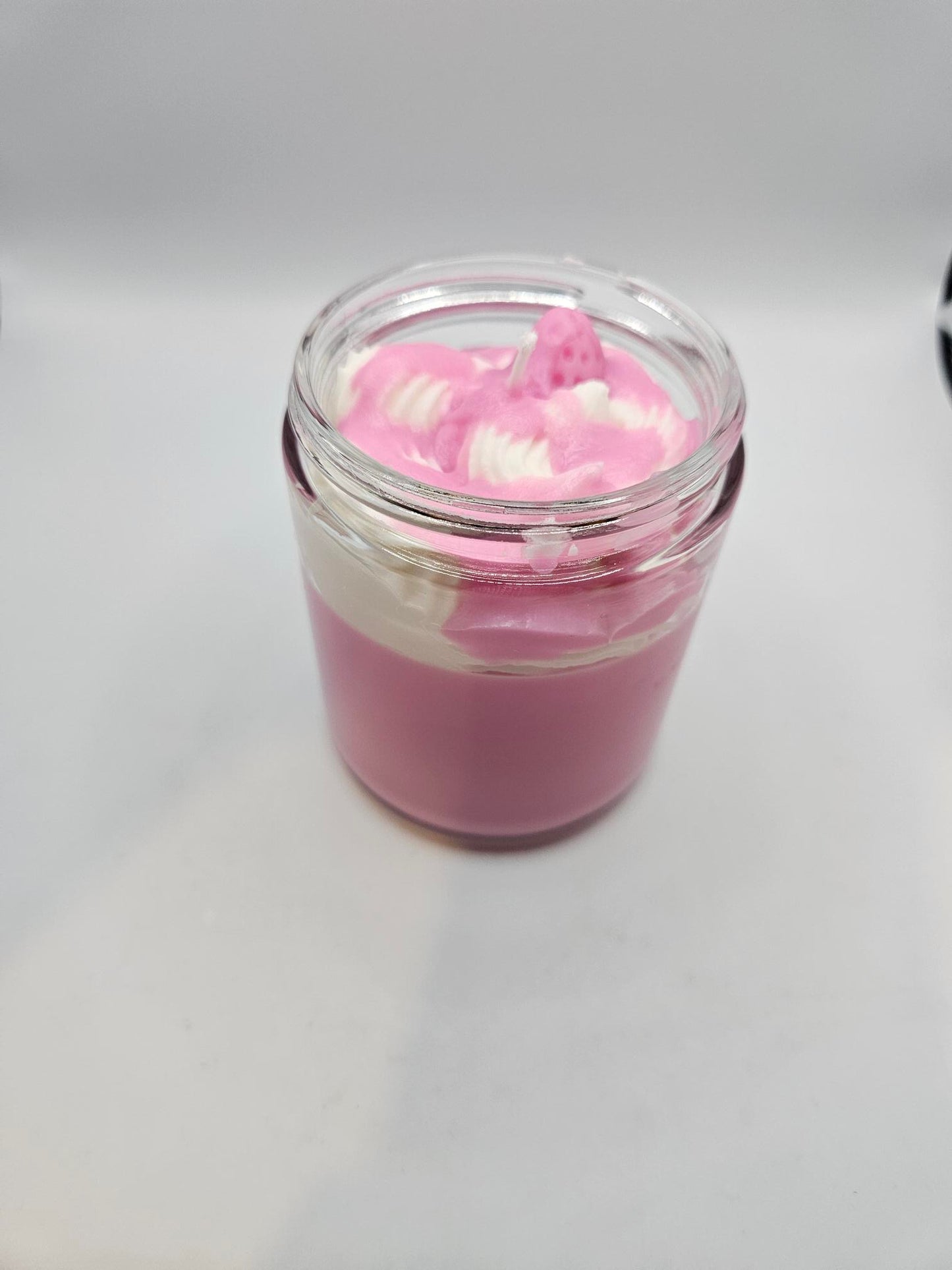 Strawberry Milkshake Scented 8oz Soy Wax Candle