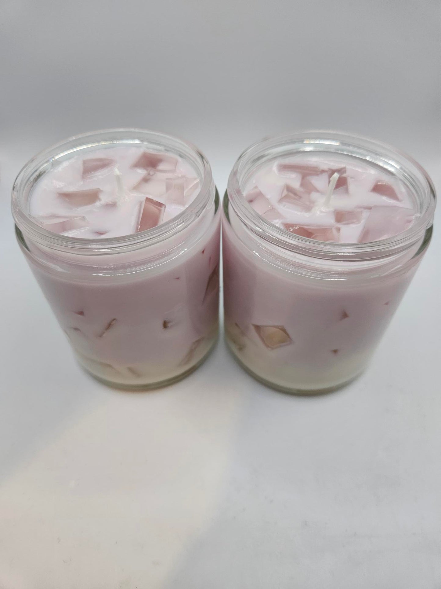 Lavendar Vanilla Iced Latte 8oz Soy Wax Candle