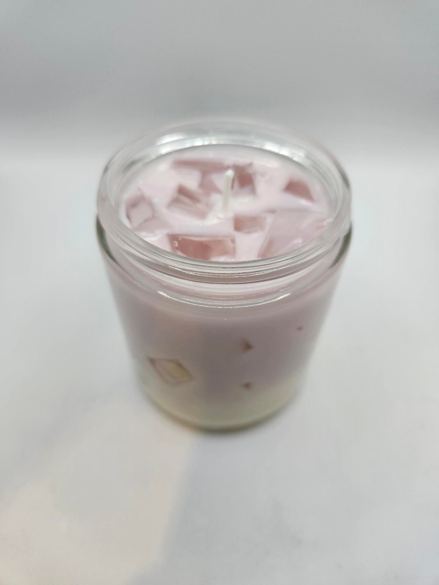 Lavendar Vanilla Iced Latte 8oz Soy Wax Candle