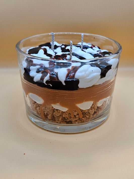 Pumpkin S'more 3 wick 16oz candle