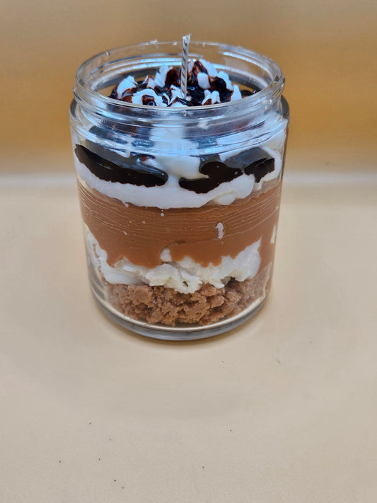 Pumpkin S'more Scented 8oz candle