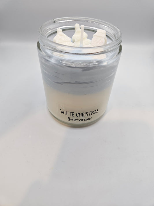 White Christmas Scented Candle