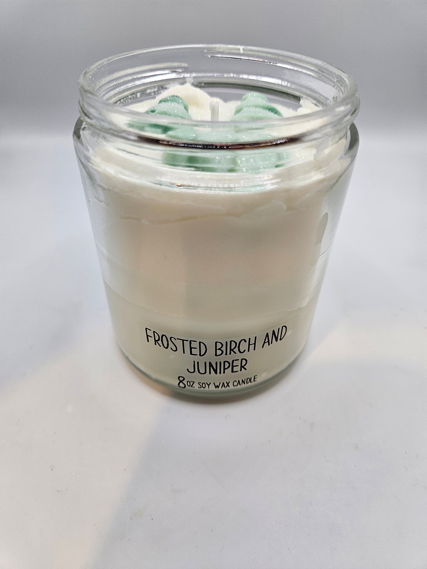 Frosted Birch and Juniper Scented Soy Candle