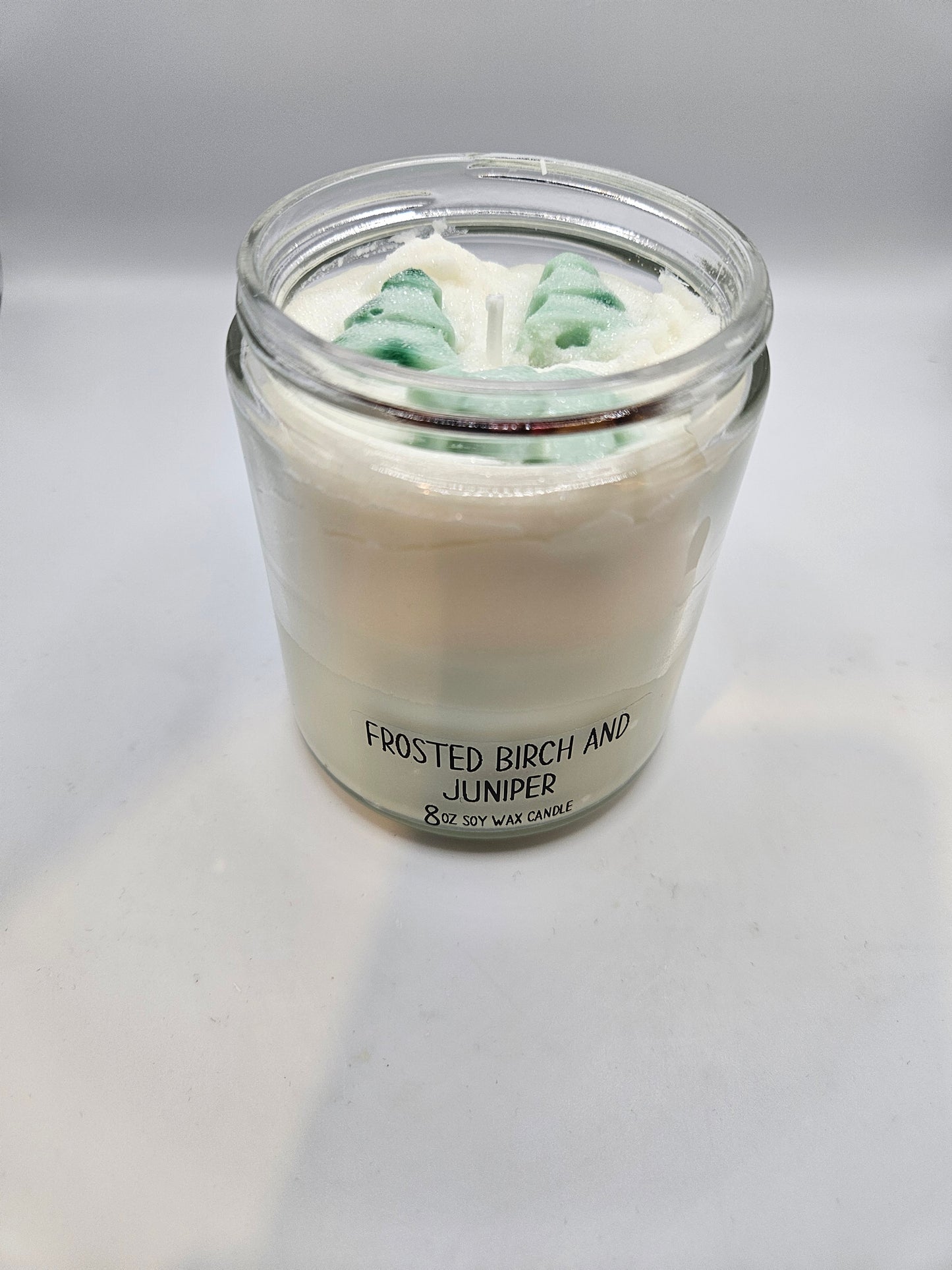 Frosted Birch and Juniper Scented Soy Candle