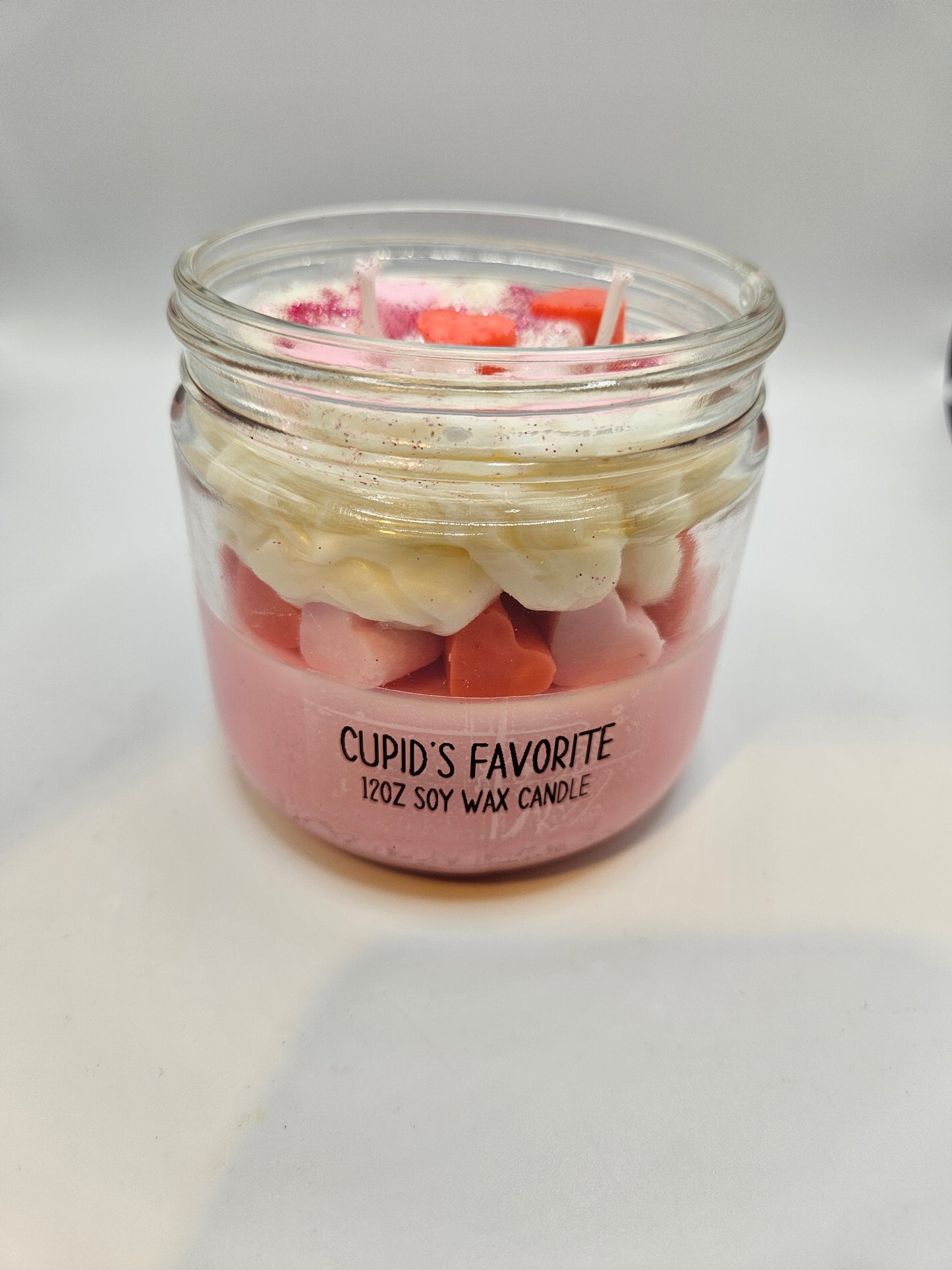 Cupids favorite scented  Soy wax Candle