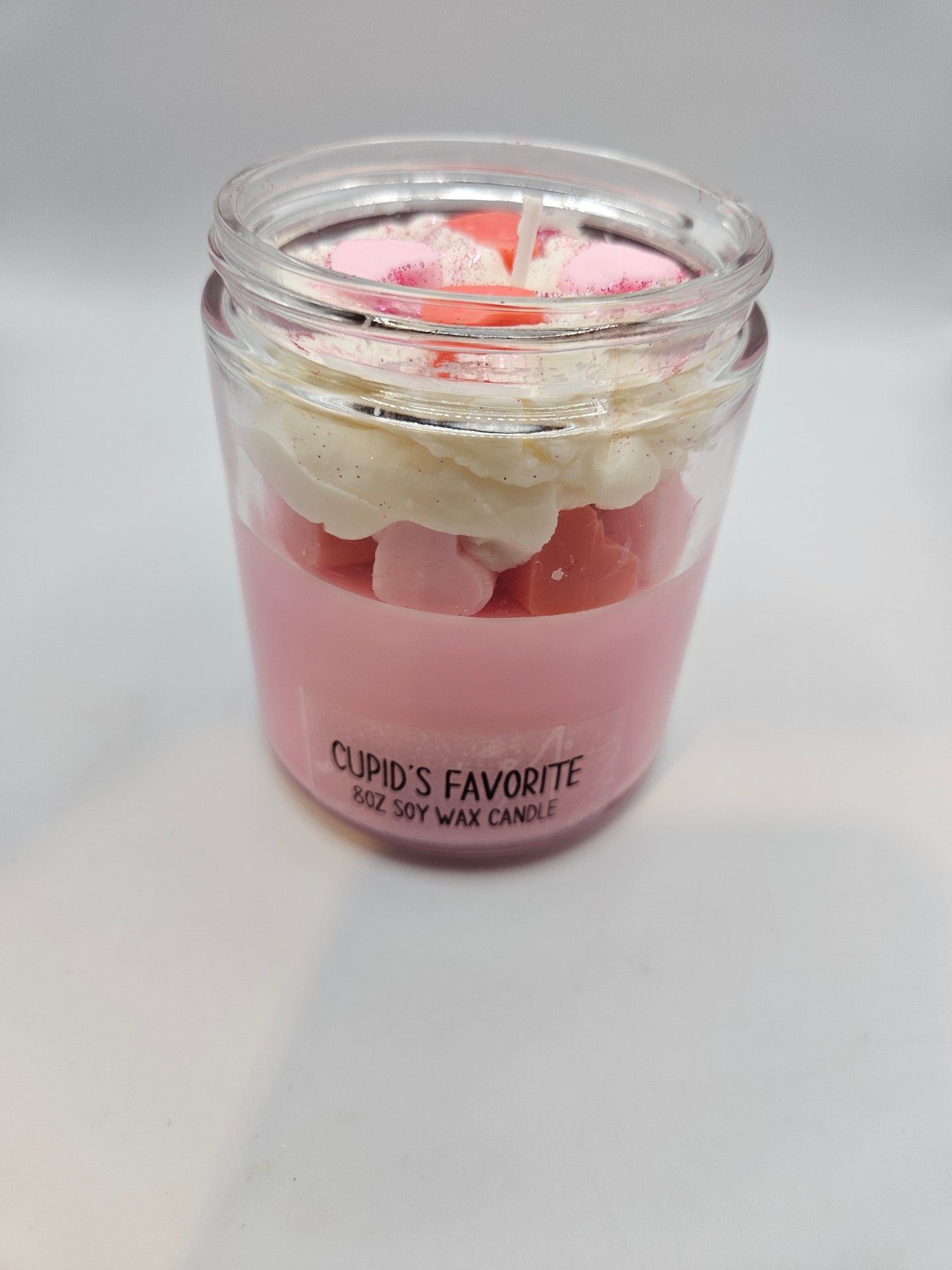 Cupids favorite scented  Soy wax Candle