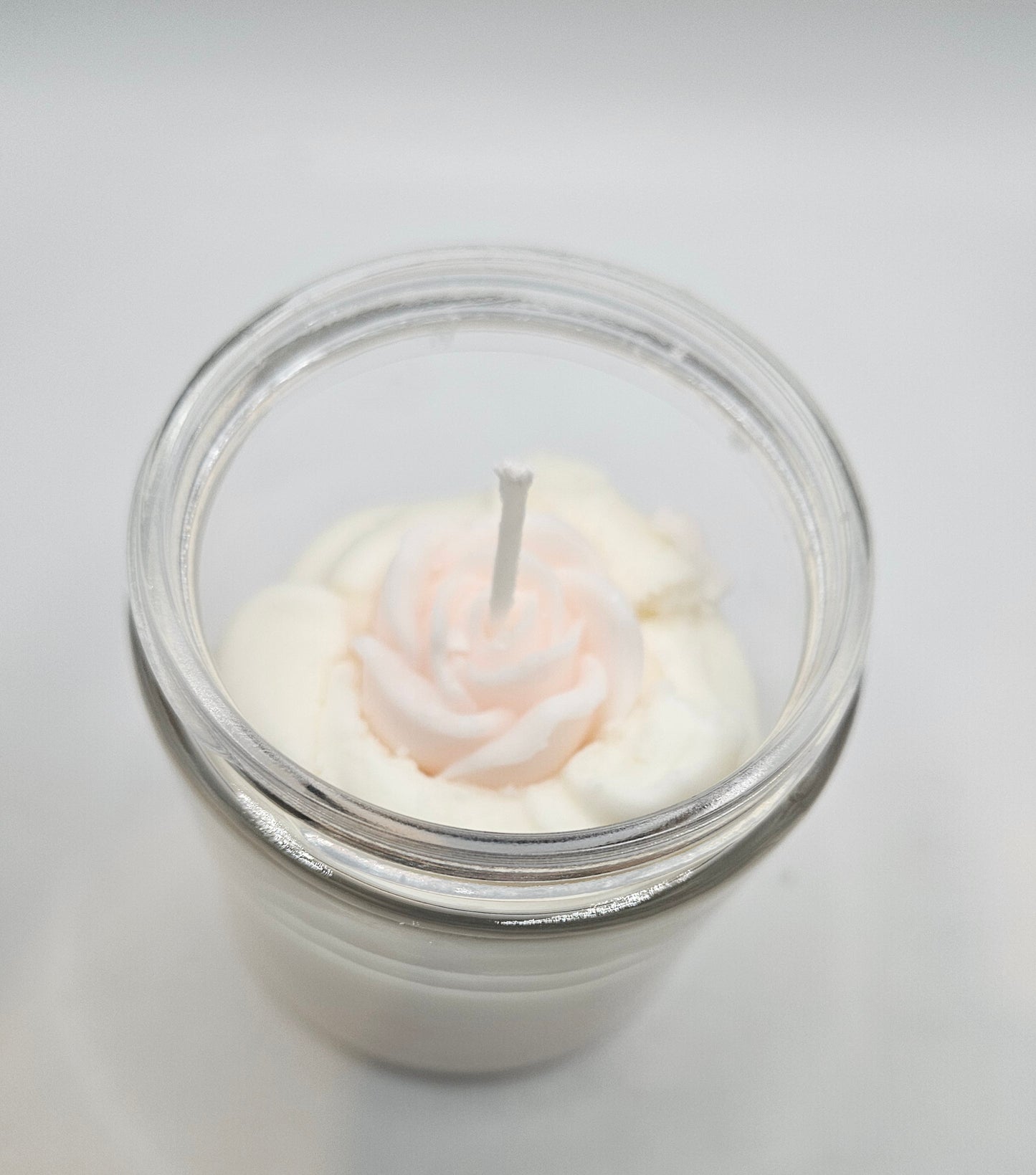 Apricot Rose Scented soy wax candle