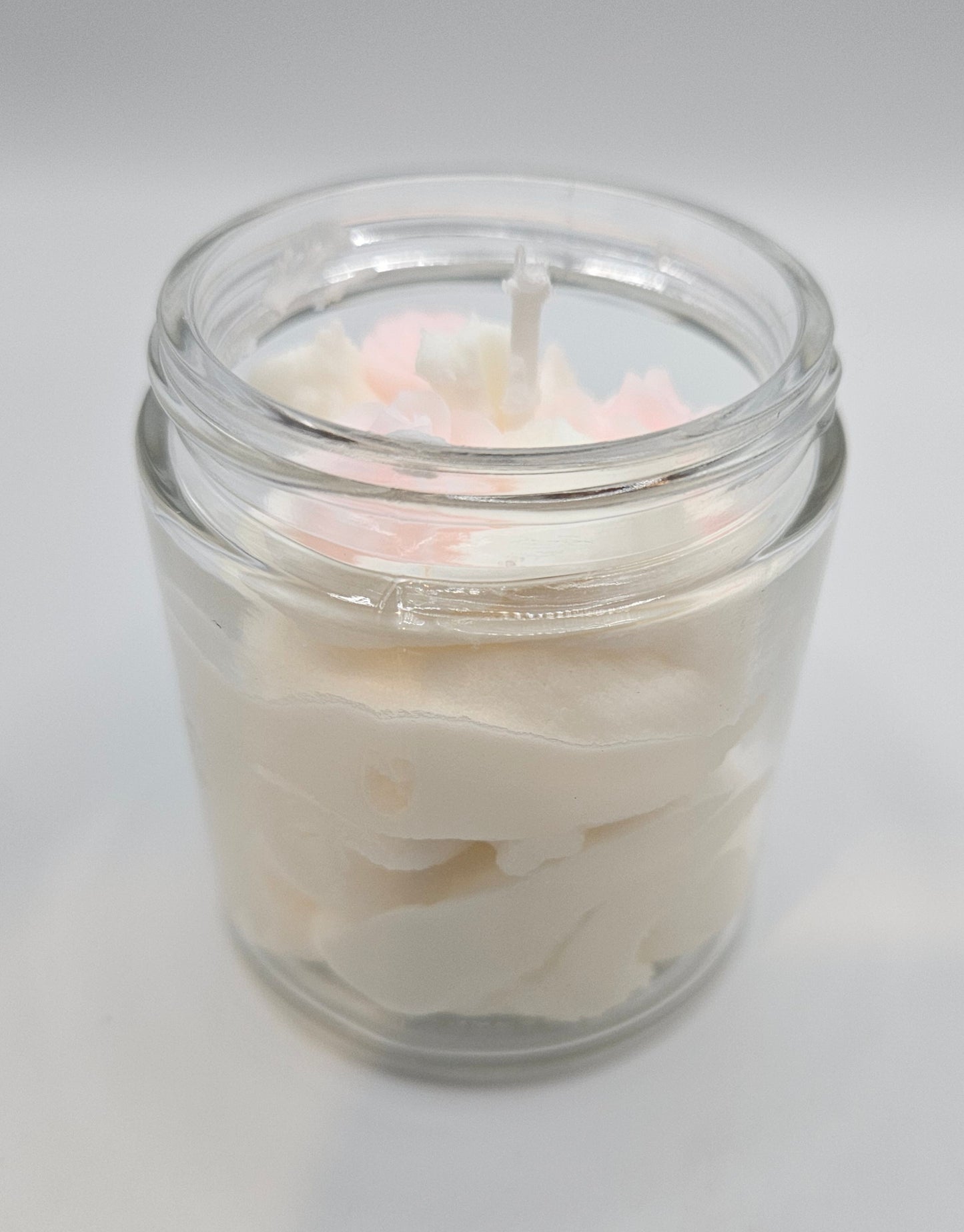 Apricot Rose Scented soy wax candle