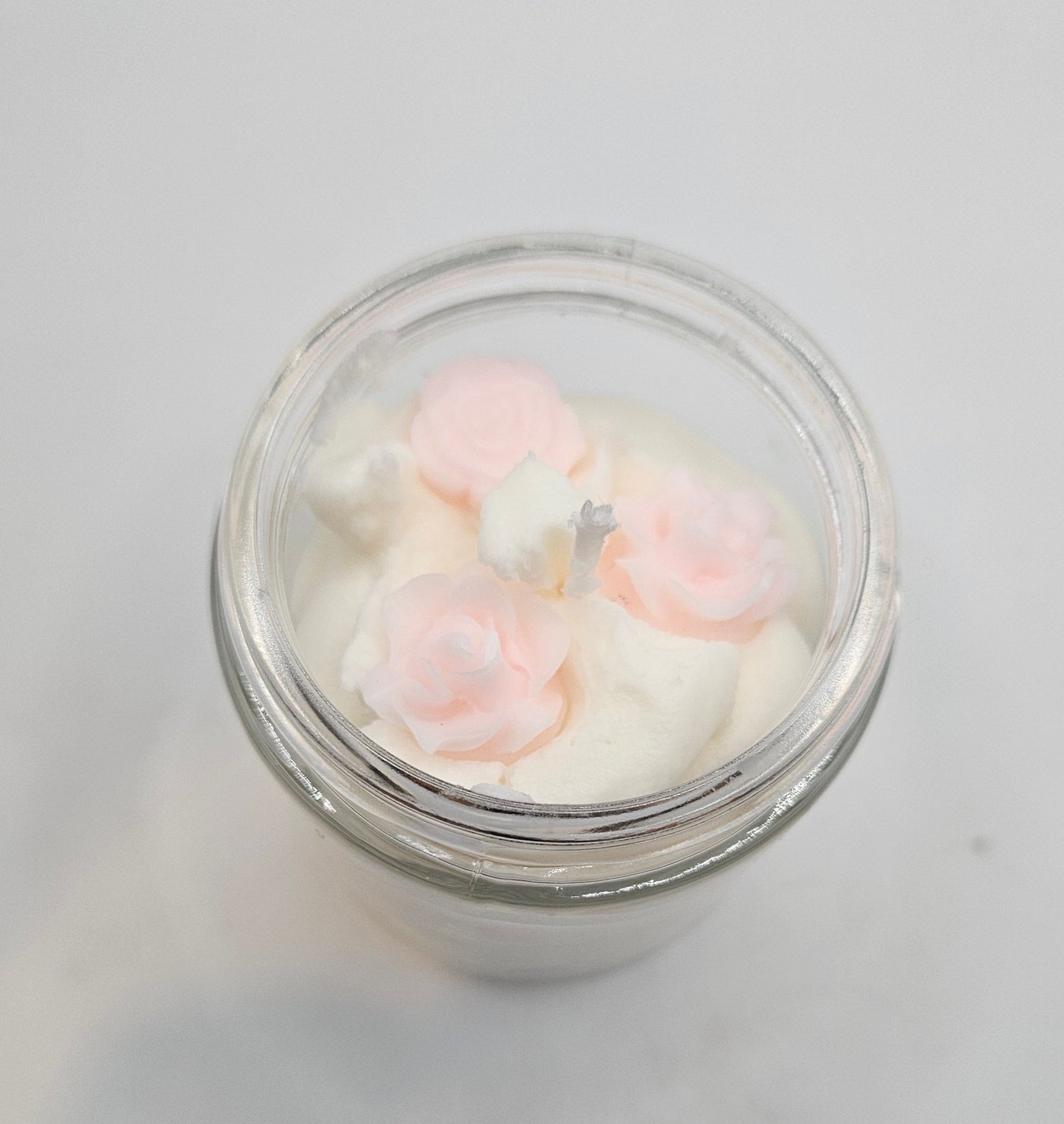 Apricot Rose Scented soy wax candle