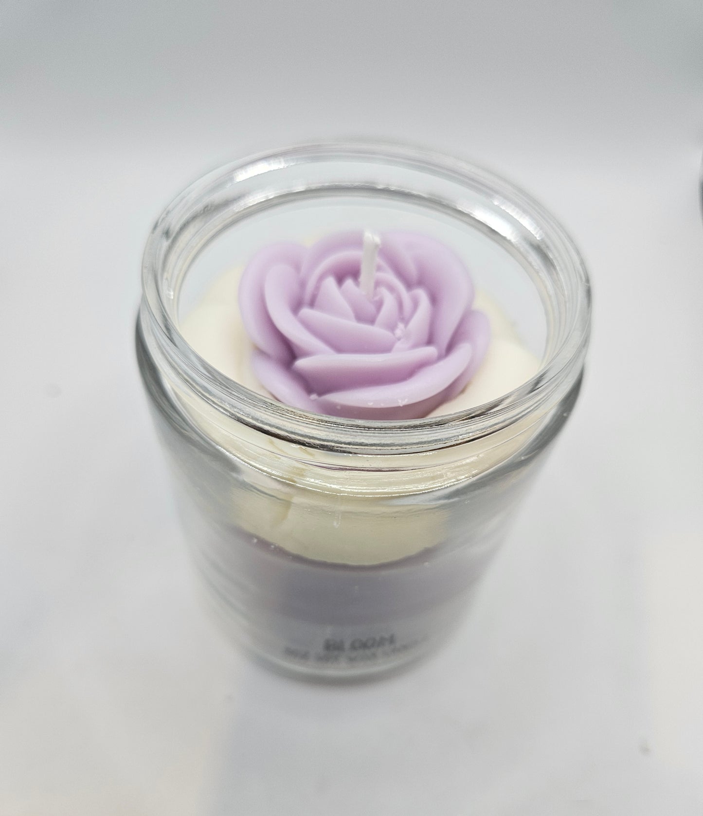 Bloom scented soy wax candle