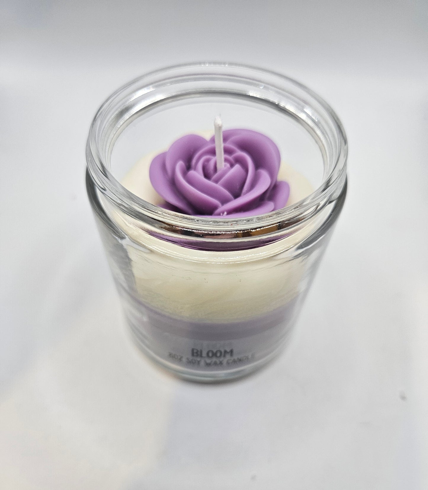 Bloom scented soy wax candle