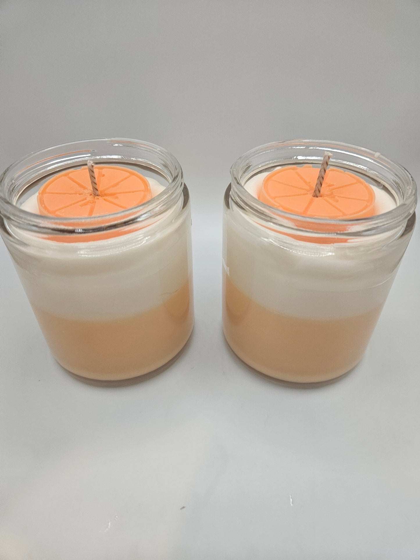 Oranges and Cream Scented Soy wax candle