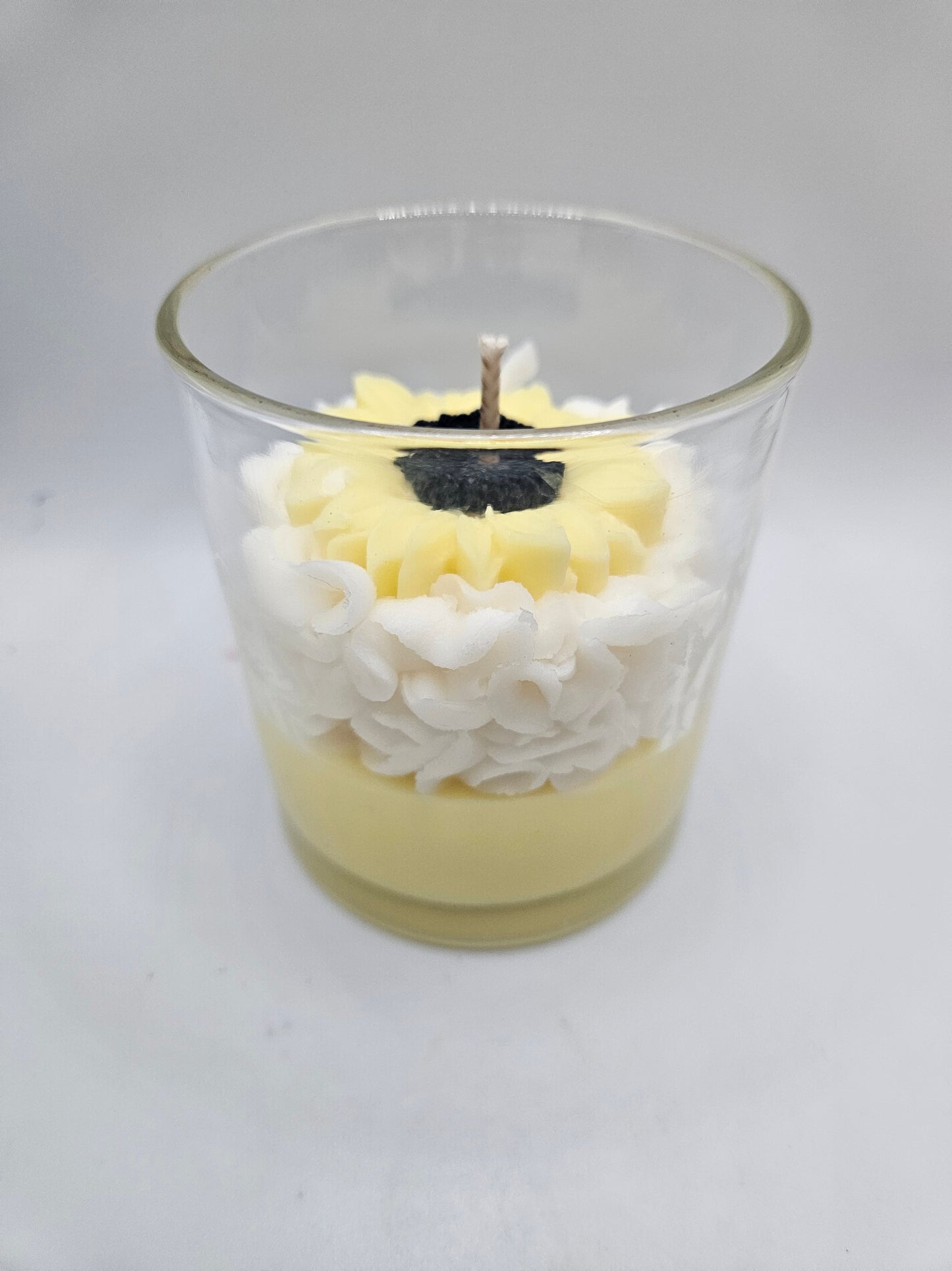 Sunflower soy wax candle