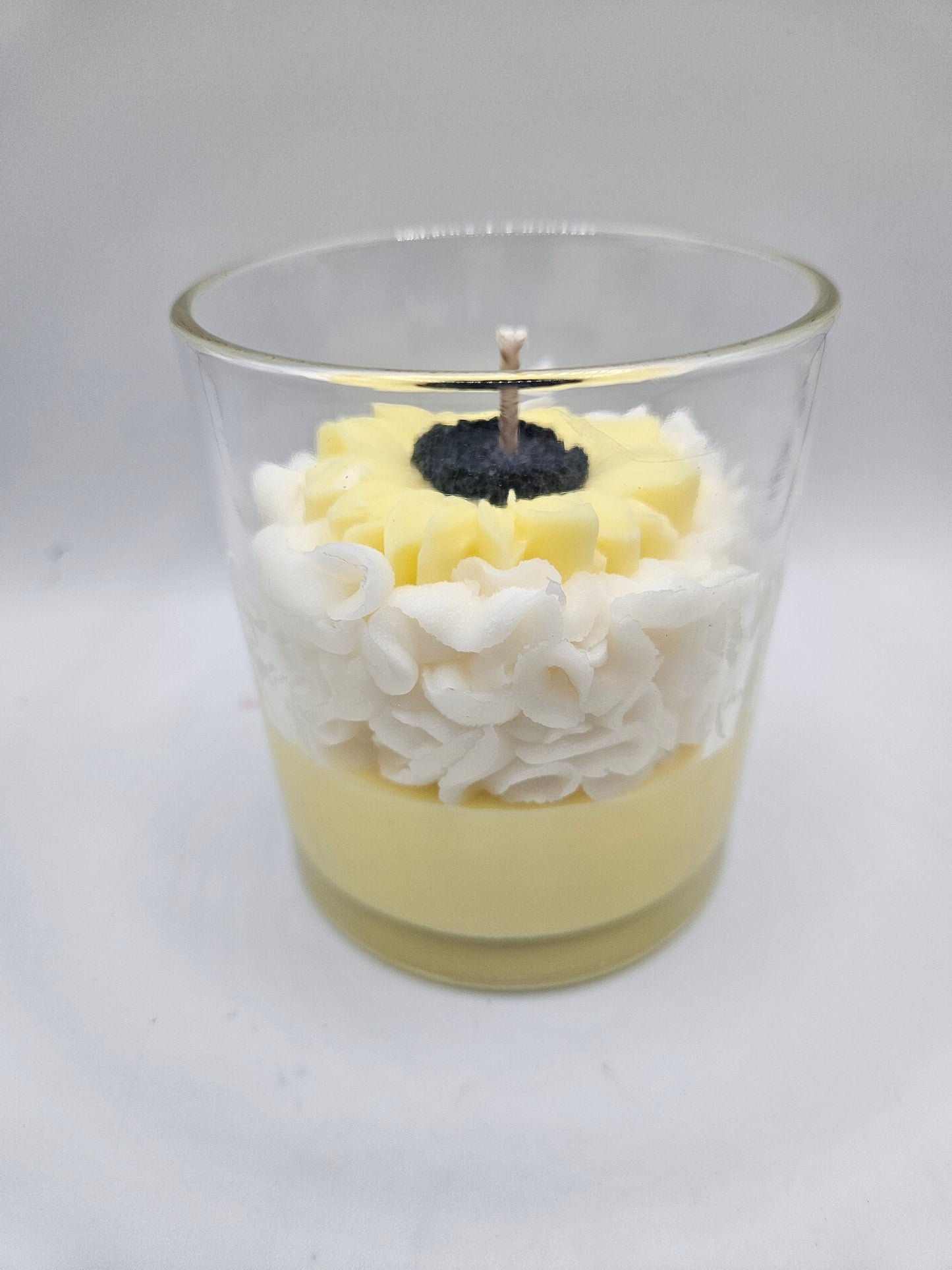 Sunflower soy wax candle