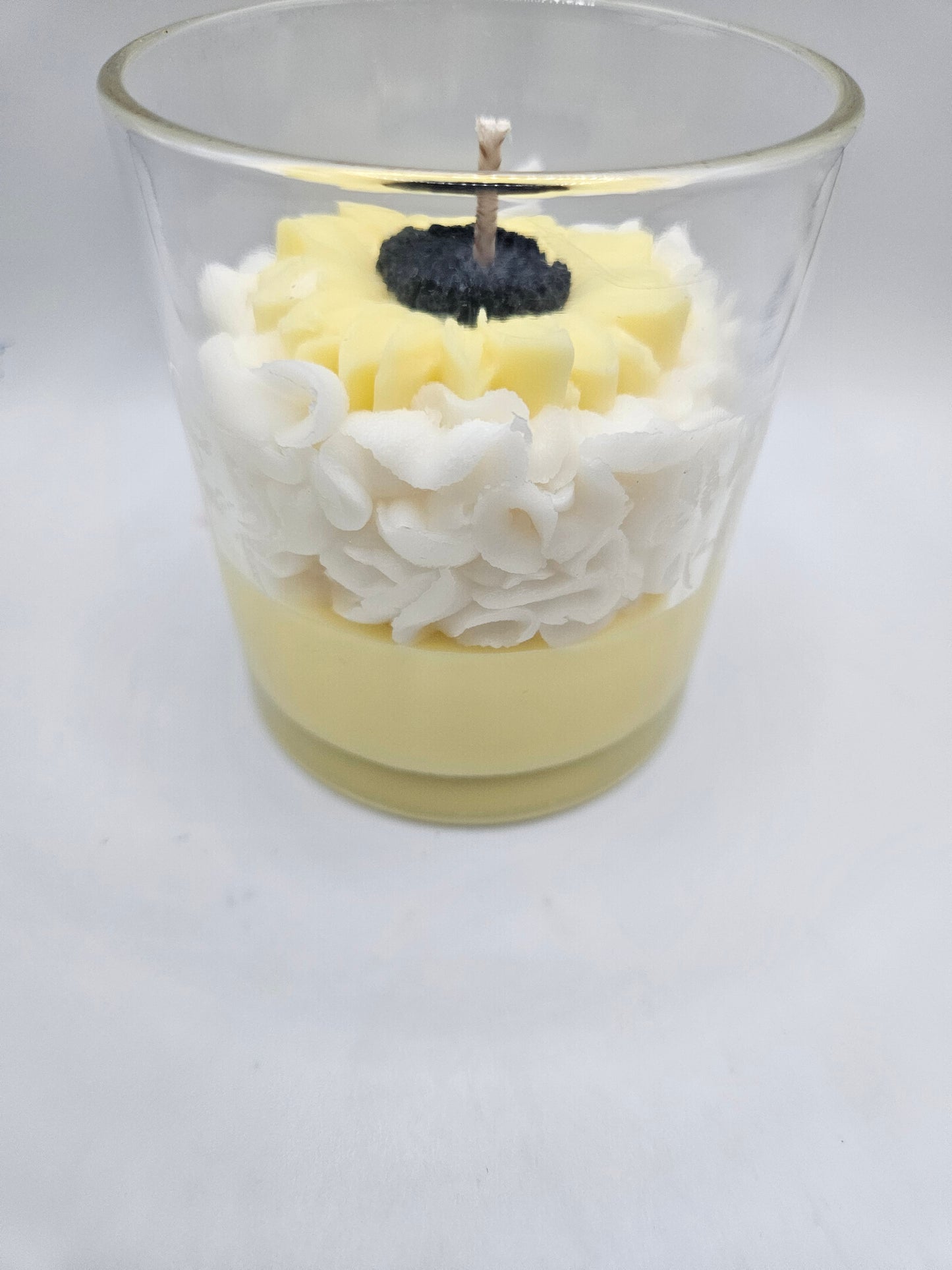 Sunflower soy wax candle