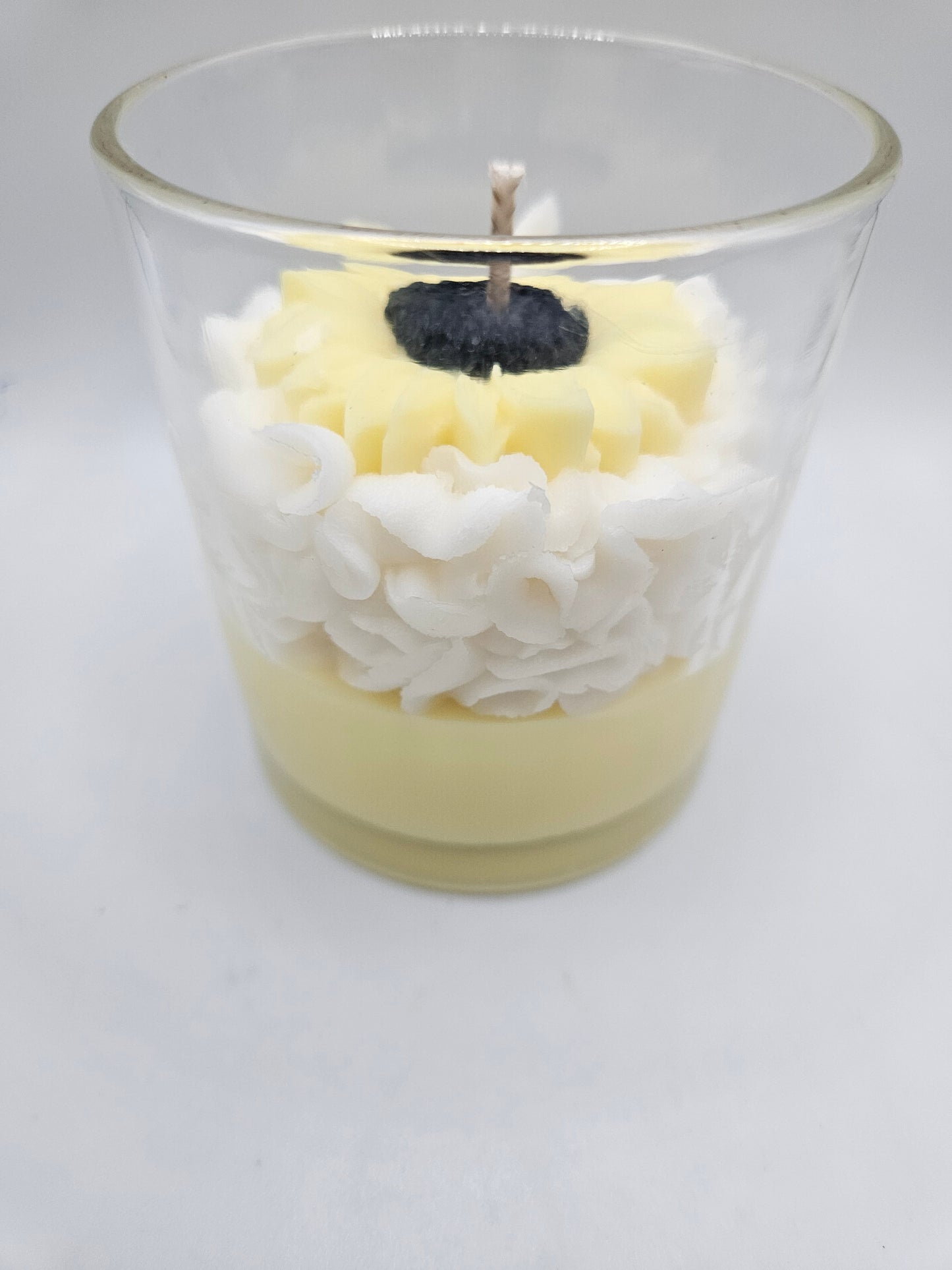 Sunflower soy wax candle