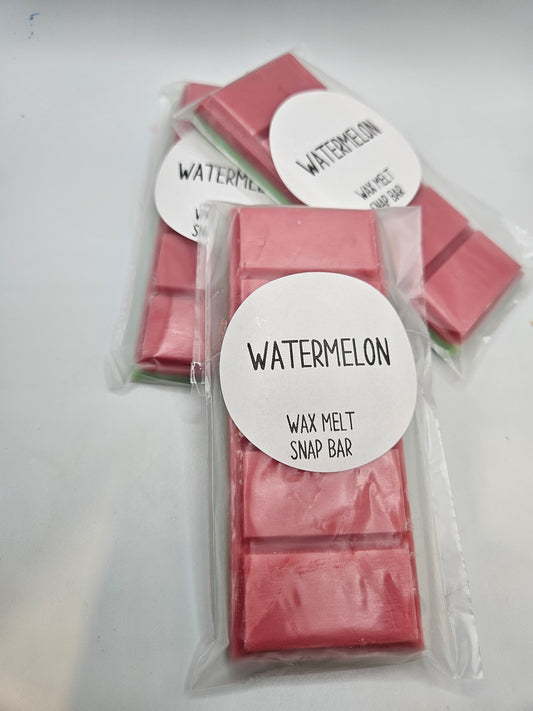 Watermelon wax melt snap bar