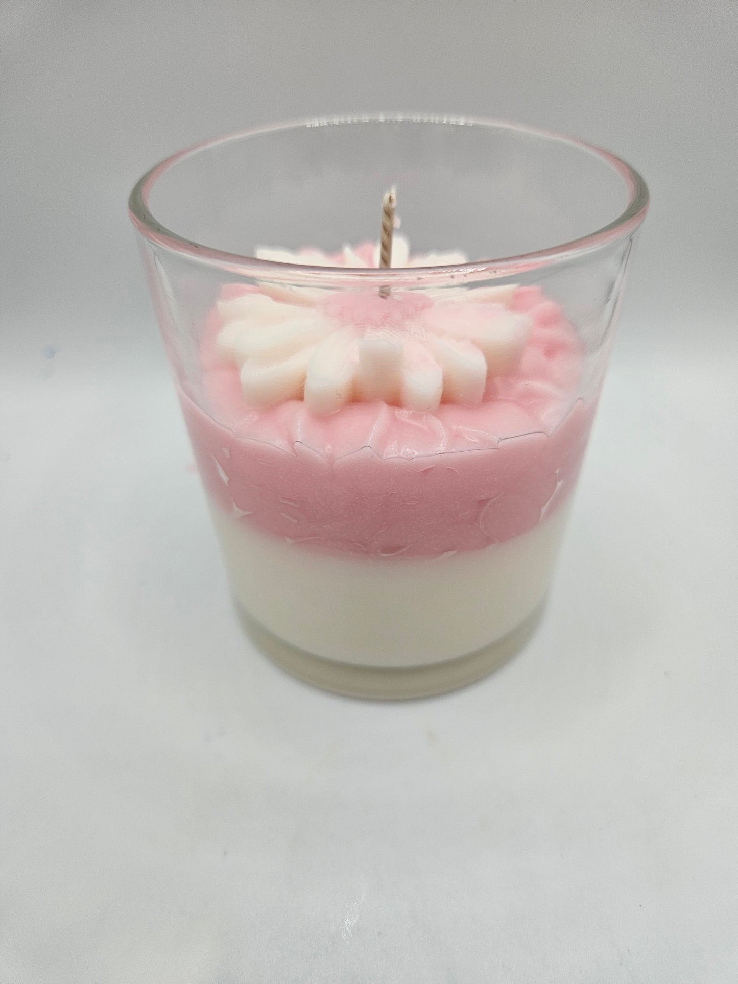 Pink Daisy Soy Wax Candle