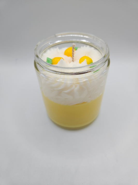Pineapple Mango scented soy wax candle