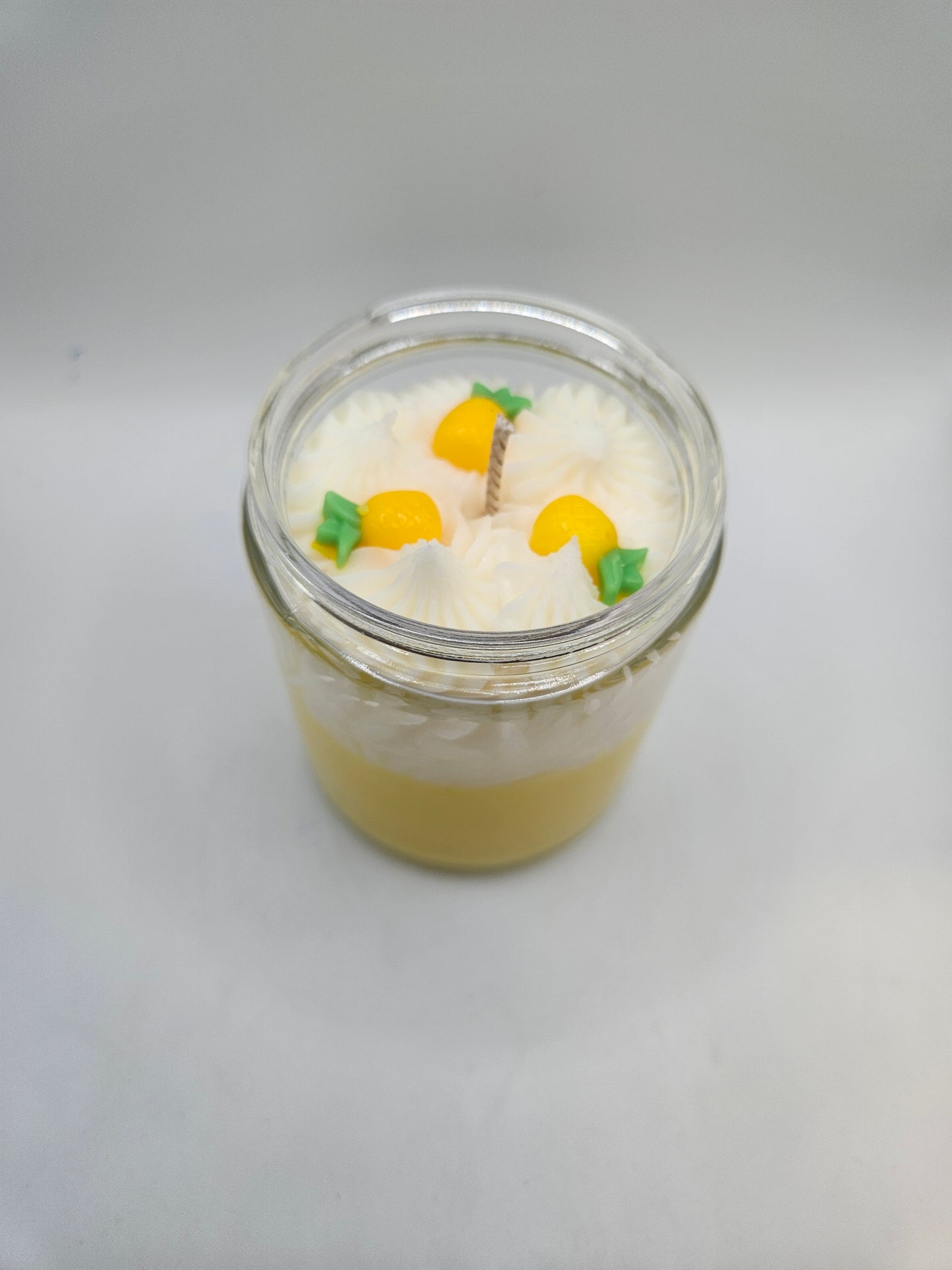 Pineapple Mango scented soy wax candle