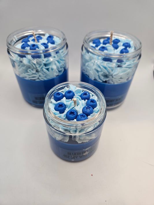 Blueberry Blast soy wax candle