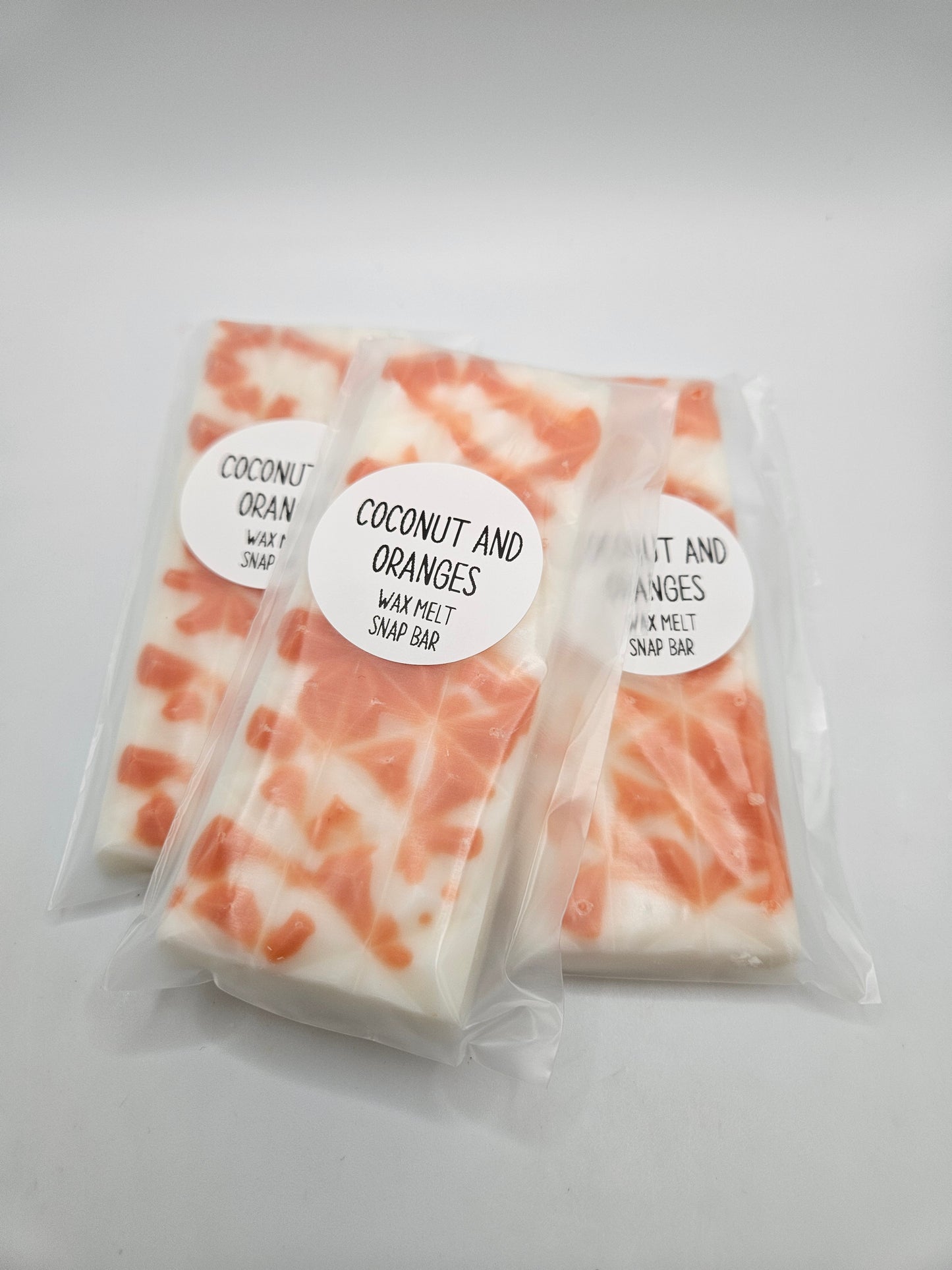Coconut and Oranges wax melt bar