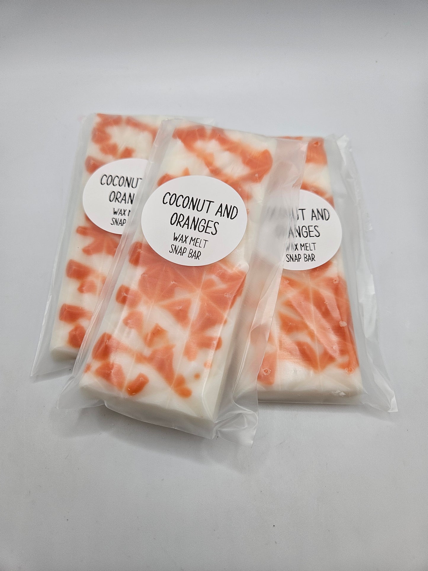 Coconut and Oranges wax melt bar