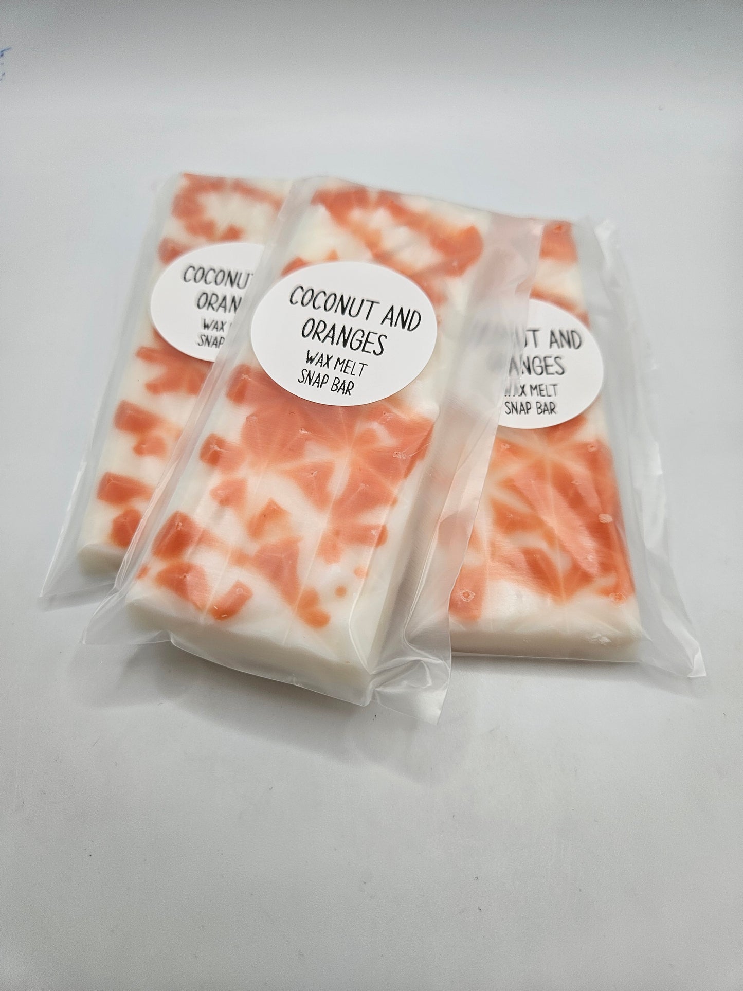 Coconut and Oranges wax melt bar