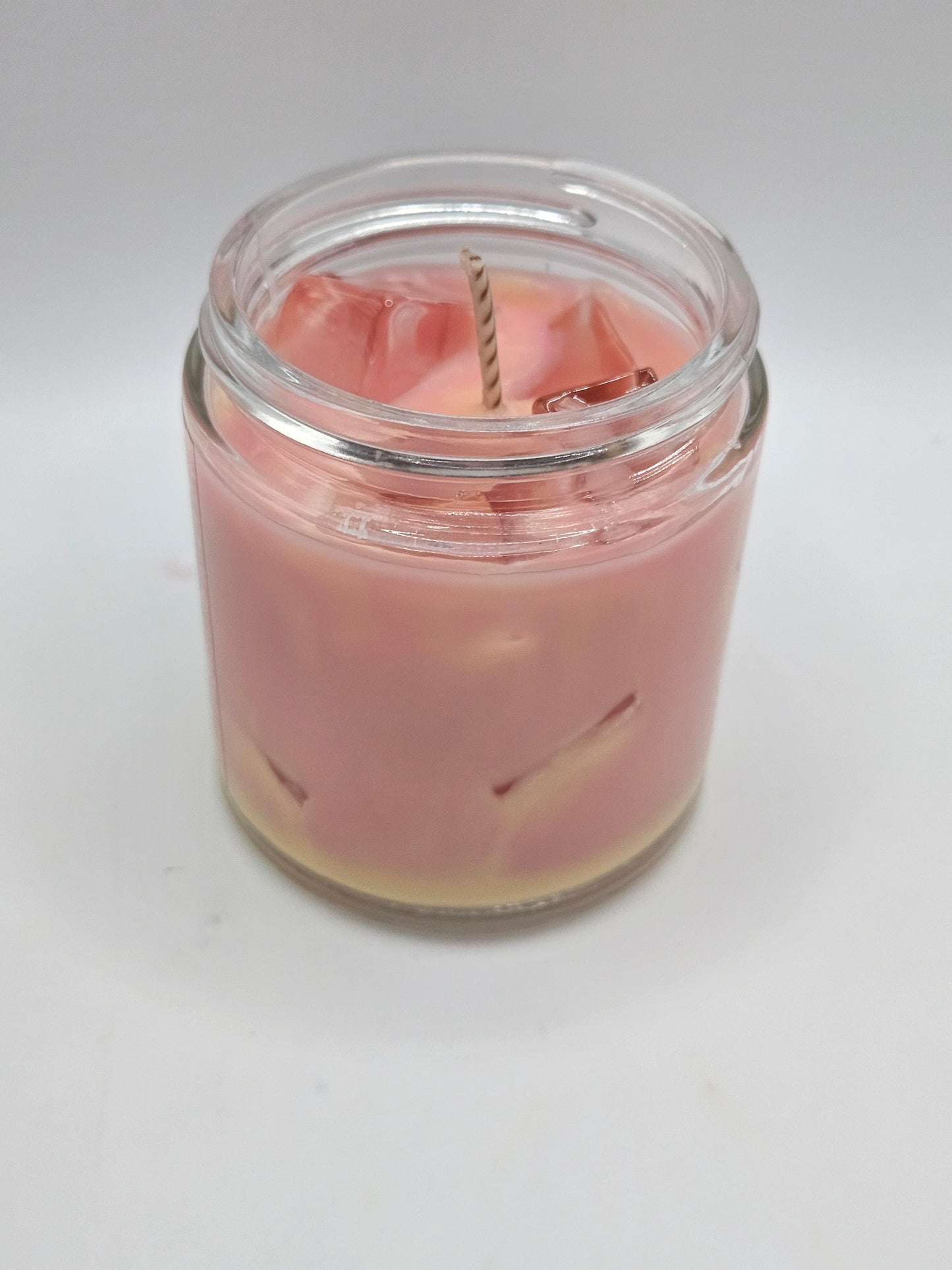 Strawberry Lemonade Iced Soy wax candle