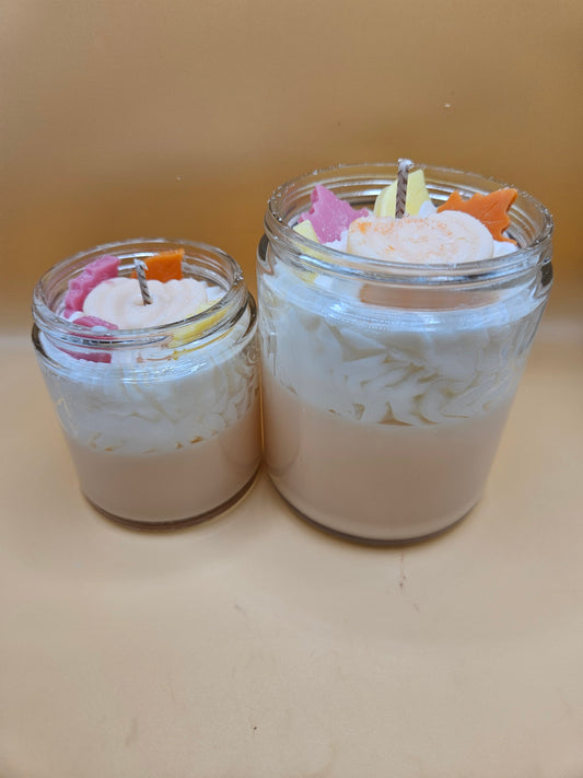 Autumn trails scented soy wax candle