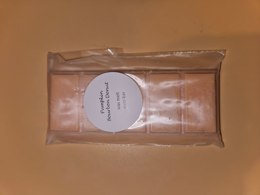 Pumpkin boubon donut scented wax melt