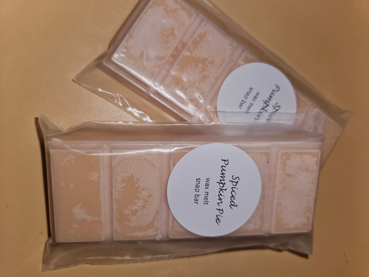 Spiced pumpkin pie scented wax melt