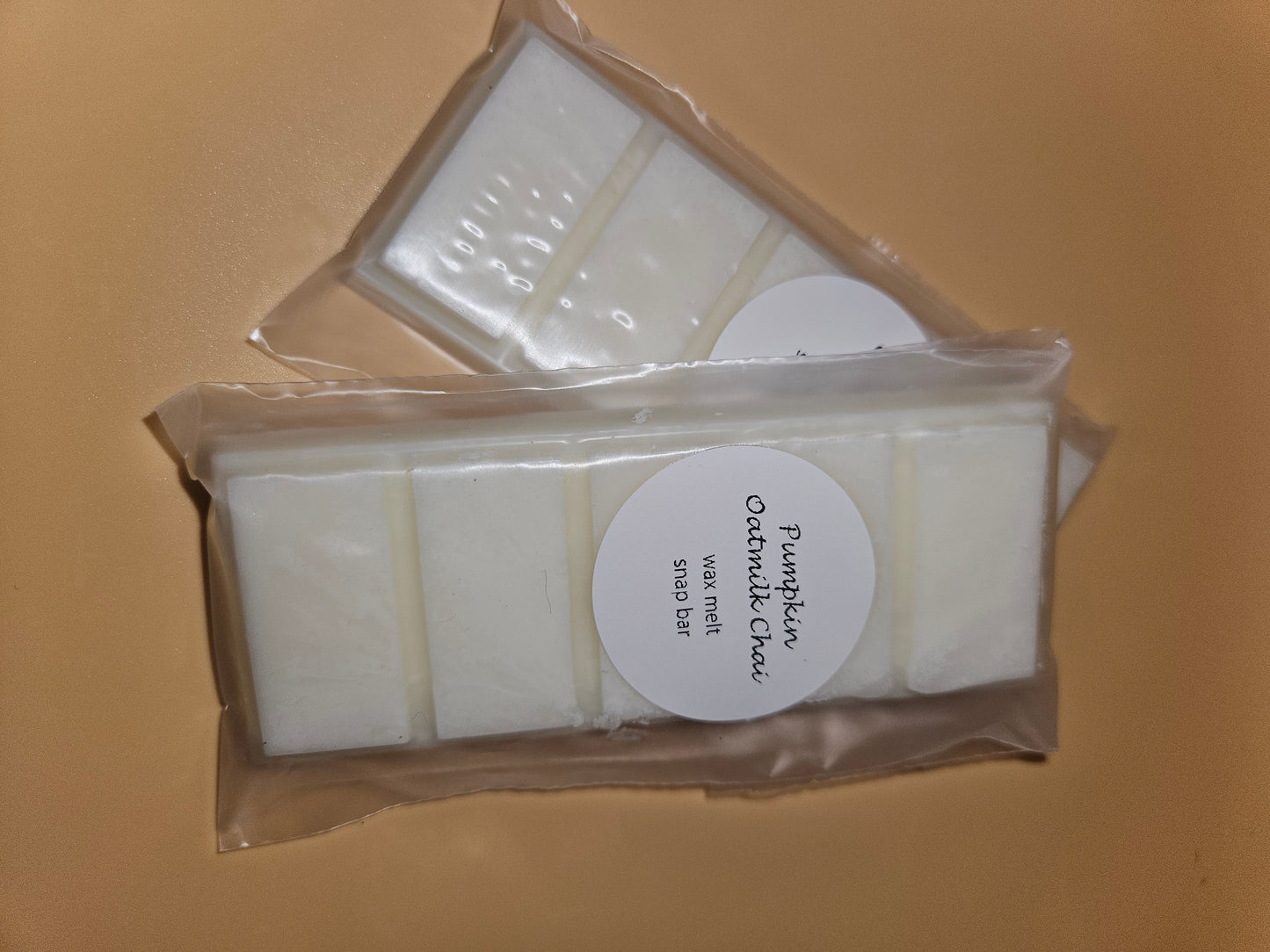 Pumpkin oatmilk chai scented wax melt