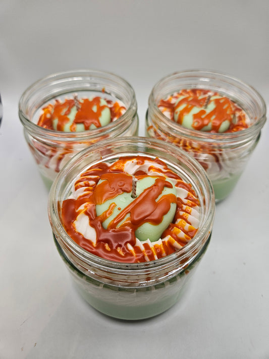 Caramel Apple soy wax candle