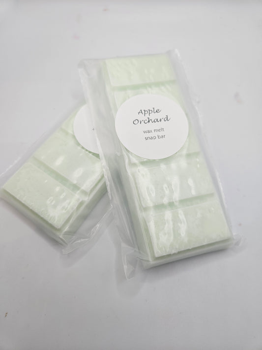 Apple orchard soy wax melt snap bar
