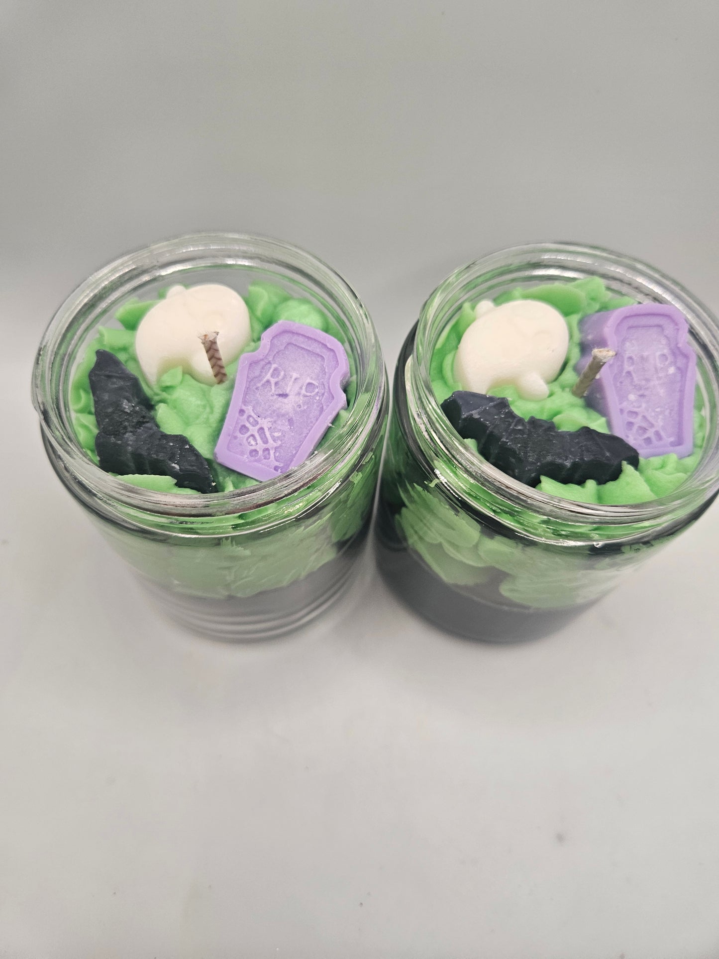 Spooky Halloween soy wax Candle