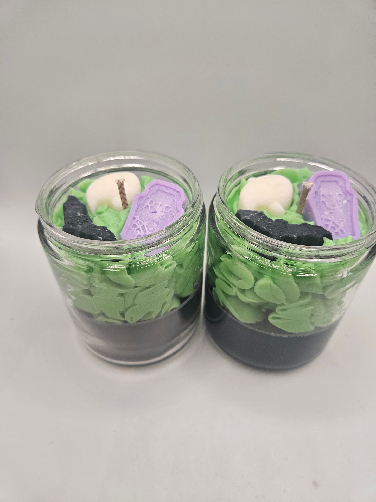 Spooky Halloween soy wax Candle
