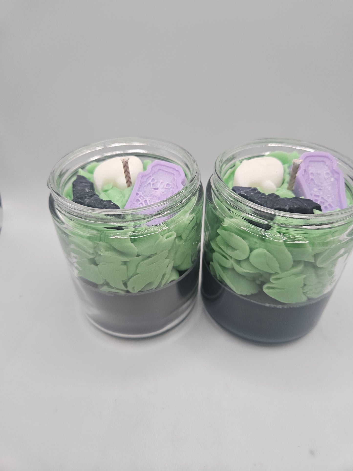 Spooky Halloween soy wax Candle