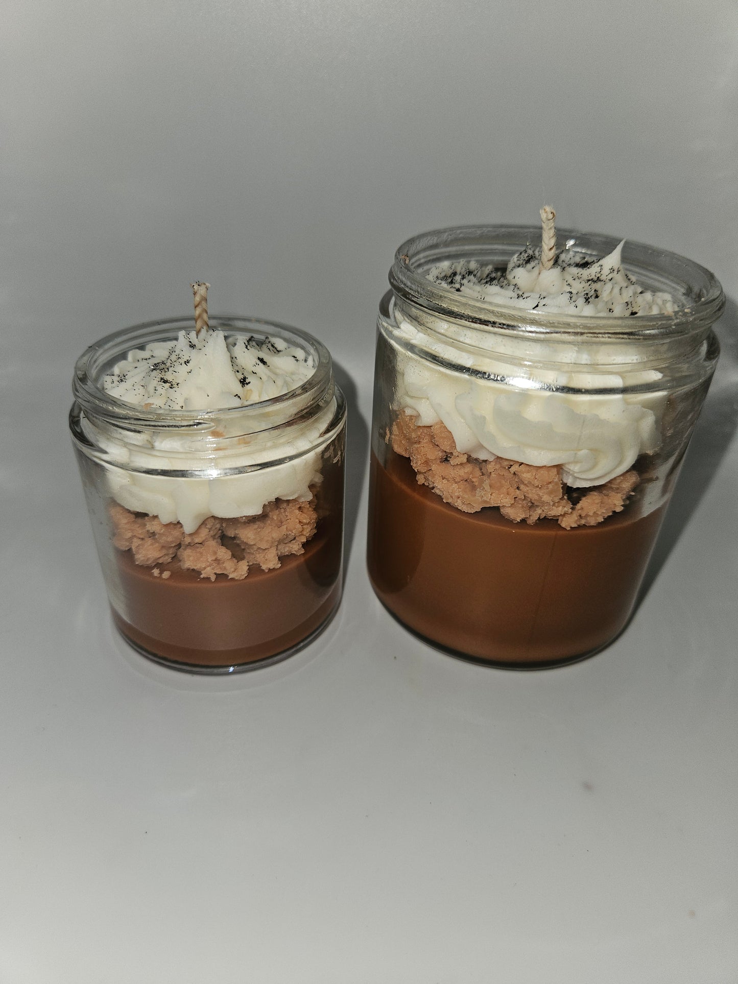 Spiced pumpkin pie scented soy wax candle