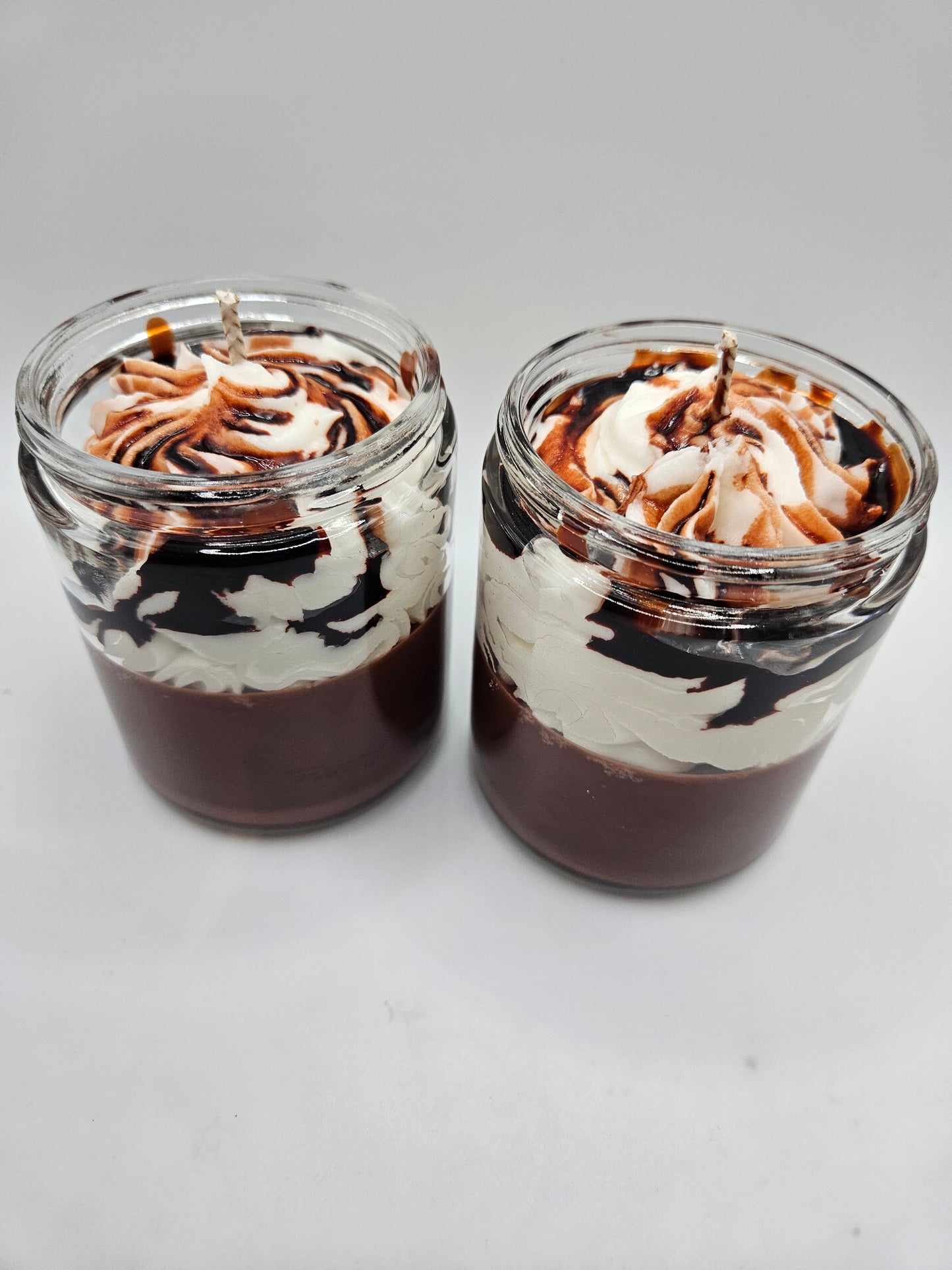 Spiced Mocha Latte scented soy wax candle