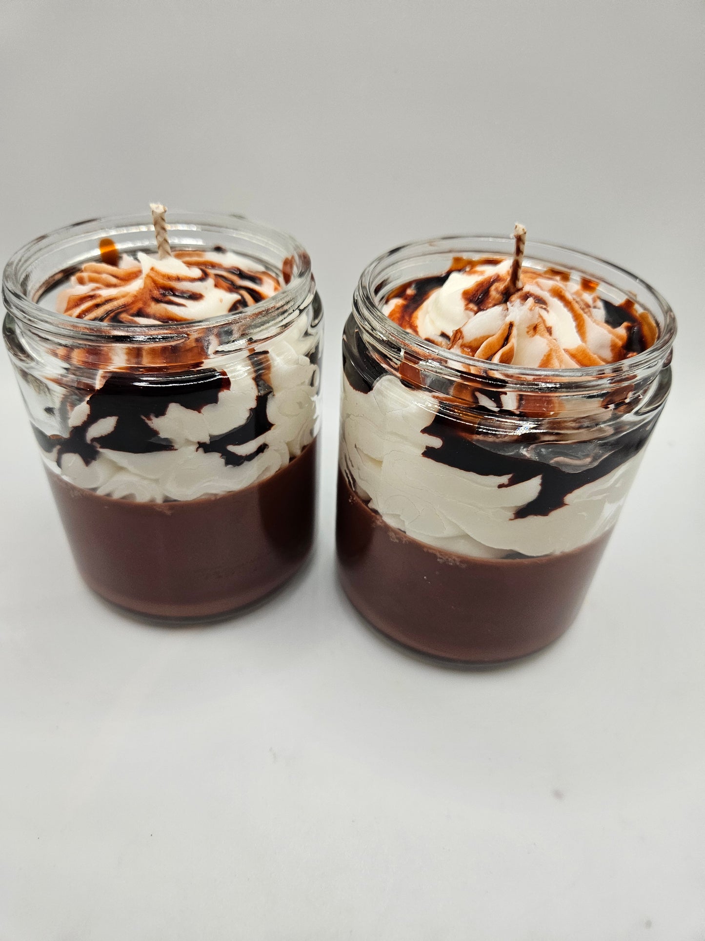 Spiced Mocha Latte scented soy wax candle